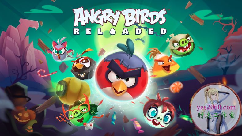 愤怒的小鸟重置版 MAC 苹果电脑游戏 中文版 支持10.15 11 12 13 适用