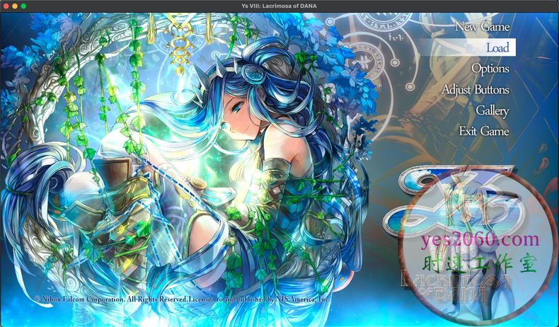 伊苏8：达娜的安魂曲 Ys VIII: Lacrimosa of DANA MAC苹果电脑游戏 英文