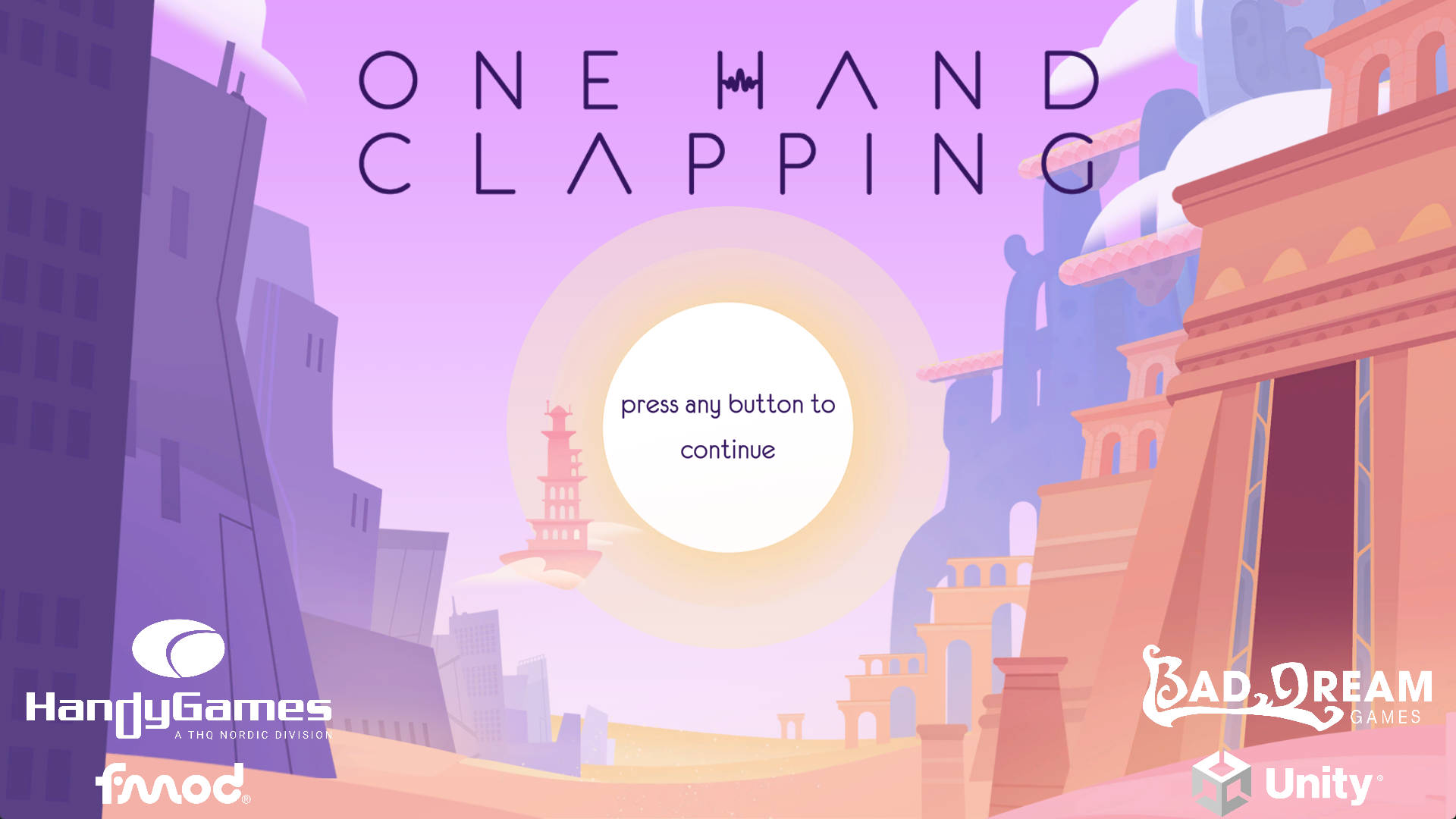 单手拍掌 One Hand Clapping WIN游戏 PC电脑游戏 适配系统WIN10 WIN11