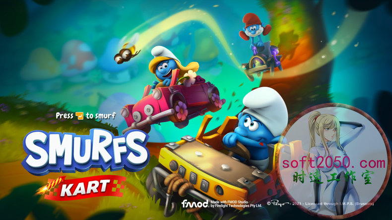 蓝精灵卡丁车 Smurfs Kart WIN游戏 PC电脑游戏 适配系统WINDOWS